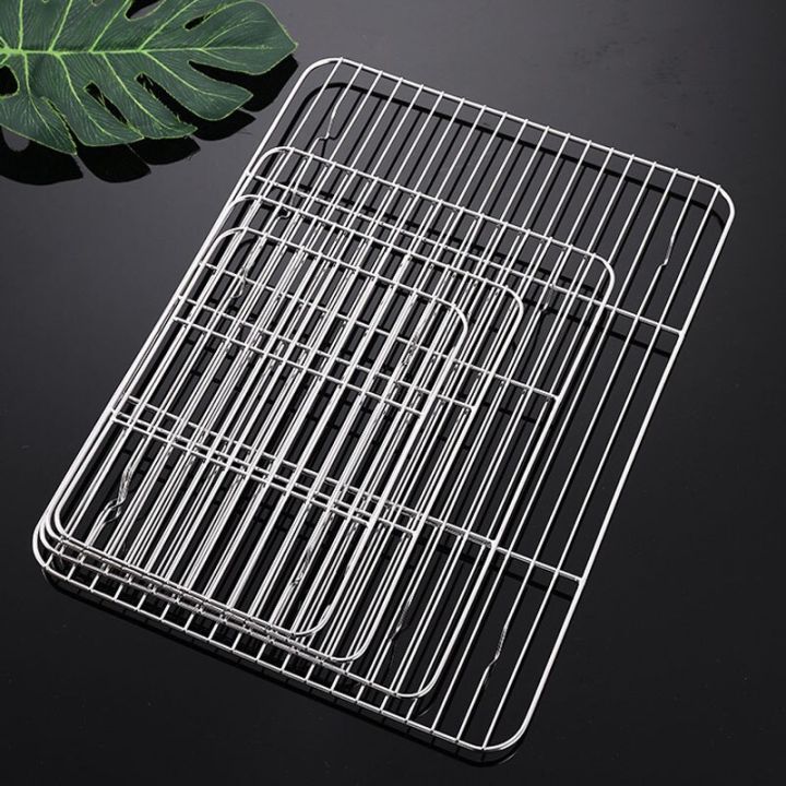 Stainless Steel Cake Cooling Rack NonStick Baking Pan Bread Biscuit