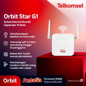 Telkomsel Orbit Star 2 Star 3 Star N1 Star N2 G1 Z1 Starlite Star H1 Star pro h2 Modem huawei Home Router B312  B320  Free 150GB 6bln(6x25GB)
