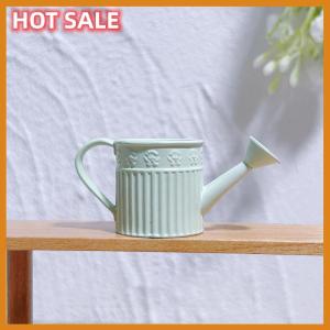 🔥🔥🔥dingdaocunz 1:12 Dollhouse Miniature Alloy Watering Can Mini Lace-less Sprinkler Garden Scene Decor Toy Model DIY Doll House Accessories