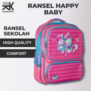 Tas Ransel Sekolah Anak Ornate/Happy Baby/Tas Ransel Sekolah Anak Perempuan/Laki Laki/Embors 3D/Motif/Tas Ransel Anak Paud/Tas Fashion Anak/Tas Sd/BT21/BTS21/Amoung Us/Karakter/Import/Lucu/Promo/COD/Gratis Ongkir/Bayar di tempat