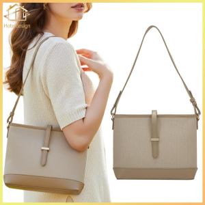 Bucket Bag Spacious Trendy Vintage Shoulder Bag Large for Women Work Travel Fall