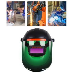 Electric Welding Mask Helmet Solar Automatic Darkening Range Flip Welding Protective Lens for Welding Machine