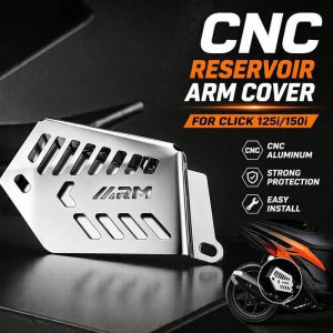 Honda Click 125i 150i Reservoir Cover Airblade Radiator Arm Cover CNC Aluminum Motorcycle