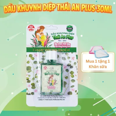 Dầu Khuynh Diệp Thái An Cho Bé Hộp 25ml Hương Phấn Rôm/Vỉ 30ml Hương hoa tự nhiên