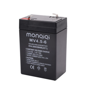 🔝 Original 【24 hours delivery】UPS Battery 6V 4.5Ah 20hr Rechargeable Valve Regulated Lead Acid (VRLA) Battery for UPS Solar Toy cars E-Bike Emergency Light