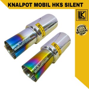 Knalpot racing mobil HKS silent full stainless
