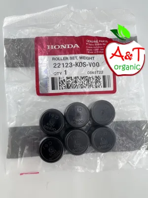 KOS / K12 Genuine Honda Roller Weights ADV 160 / PCX 160 - 19g FLYBALL Roller Set - 22103-KOS-V00
