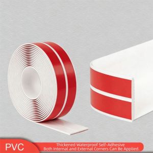 AKZDXE 2cmx2m Size Peel and Stick Wall Trim Self Adhesive Flexible Material Wall Corner Protector Corner Protector Inside Outside Corner PVC Edging Protector Wall Edge Protection