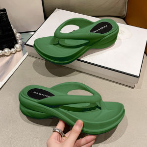 LKShoes  (พร้อมส่ง)รองเท้าแตะพื้นนุ่ม🌼 รองเท้าแตะแบบหูหนีบสีพื้นไม่พิมพ์ลาย รองเท้าผญเรียบๆแต่งตัวง่ายใส่ได้ทุกงาน😘