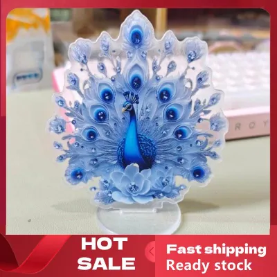 🚚【Local Express Delivery】🚚 Decor Peacock Figure Peacock Decor For Office Housewarming Gift Desktop Decor Ornament