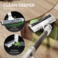 Cordless Stick Vacuum Cleaner Lightweight Brushless Cleaner 2-Speed Power Suction Laser illuminated 3-in-1 Handheld for Hardwood Floor, Carpet & Dog Hair. 