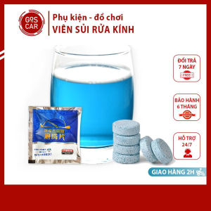 Combo 50 viên sủi rửa kính xe ô tô không cặn viên sủi rửa kính viên nén rửa kính xe ô tô nước rửa xe ô tô dạng viên sủi nén siêu tiện dụng 1 viên pha 4 lít nước siêu tiết kiệm