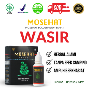 Obat Herbal MOSEHAT Untuk Wasir Atau Hemoroid Paling Ampuh 100% original