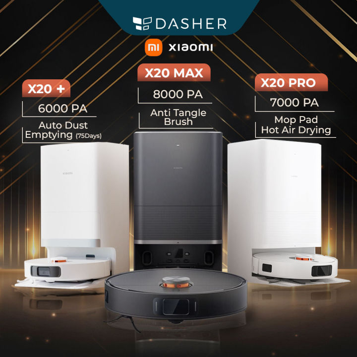 [LATEST] Xiaomi Robot Smart Vacuum X20 /X20 Pro / X20 Max LDS ...