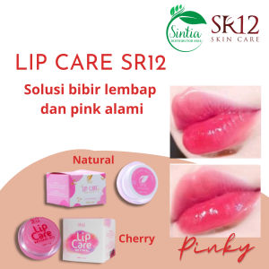 Lip Care SR12 Pelembab Bibir Premium - Perawatan Bibir Pecah-Pecah dan Kering - Pencerah Bibir Alami