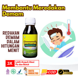 Madu Demamin - Madu Anak Penurun Panas & Demam Alami Daya Tahan Tubuh 100% Herbal Bpom