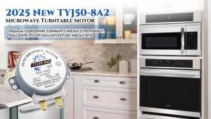 2025 New Microwave Turntable Motor(OEM Part) 5304509440 TYJ50-8A2 Fits For Frigidaire Microwave LFMV1645TFReplaces 5304464113 WB26X32190 4583637 AP6230595 PS12071283 EAP12071283 WB26X10176 ETC.