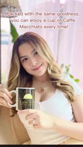 Luxe Slim 1 Kilo Macchiato Coffee Collagen Glutathione Fiber Detox Drink Regular Decaf