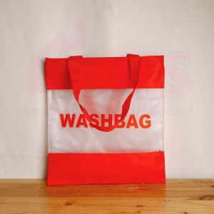 TAS WASHBAG TRANSPARAN BESAR TOILETRY TAS PERLENGKAPAN MANDI TAS TRAVEL WASH BAG TAS PERALATAN MANDI