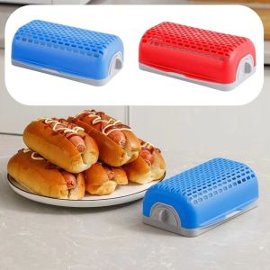 RGFV MALL Creative Hot Dog Bread Mould Non-Stick Food Grade Hot Dog Bake Tray Baking Tool Heat Resistant Hot Dog Bread Mold Kitchen Accessories