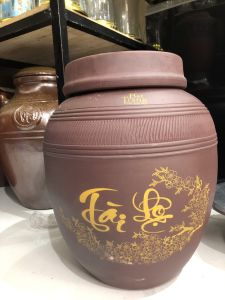 [Hũ rượu]Vò ngâm rượuChum sành ngâm rượu tài lộc từ 10 đến 50l hàng chính hãng Bát Tràng Việt Nam