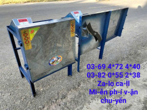 Máy băm cỏ voi thái lát chuối băm rau các loại motor 2hp - 15kw Toàn Phát