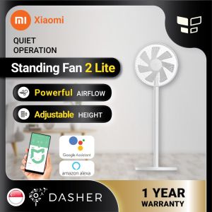 Xiaomi Desktop Fan & Fan 2 Lite Natural Wind Breeze Full English Set - Smart Fan Control Using Apps