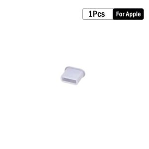 10Pcs Universal Clear Dust Plug Protective Cover for IOS/Type C/Micro /USB A Male Port Data Cable Charging Port Protector Anti-dust Cap