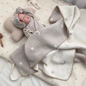 Coquette Korean Baby Blanket 100 * 110cm Selimut Bayi Premium Selimut Premium Baby Bayi Anak Super Premium Estetik Bamboo Bubble Korean Baby Blanket Selimut Multifungsi BowPink Blanket