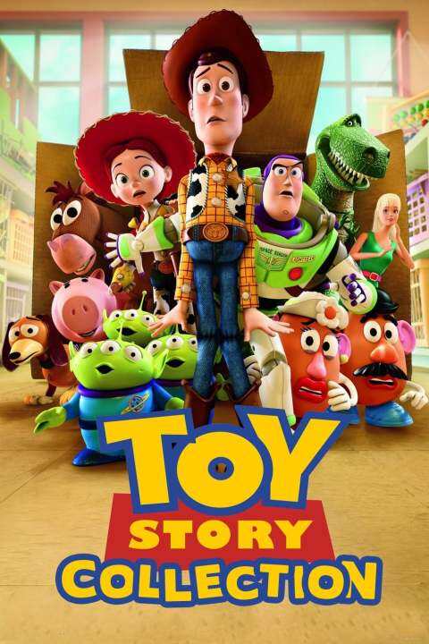 Toy Story Blu-ray Cartoon Collection 粤语版本 Animation 