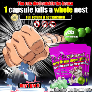No rats in 10 years 2024 new upgrade 20x enhancement effect 10 tablets Mouse Repellent Mothballs Rat Repellent for home Plant Formula Non-Toxic Rat Repellant for home Powerful Repel Rats