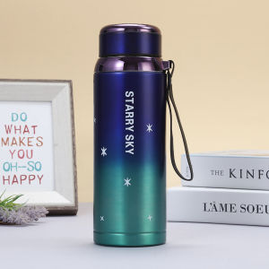 TOBAKU--Termos Jumbo Sedotan Gagang HN 2002 Botol Minum Stainless + BOX 1200ml Karakter Sanrio