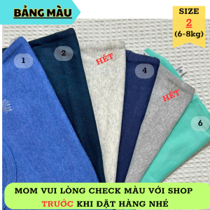 (7-19kg) Áo Ba Lỗ Màu Chất Cotton Thun Mềm Co Giãn Thoải Mái Cho Bé Trai/ Bé Gái - Miatop