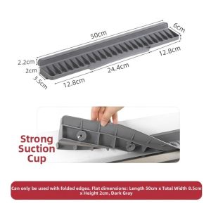 FLYING Silicone Tấm chắn nước bắn bồn rửa Cạnh hẹp Ống xả nước Tấm bảo vệ bồn rửa chén Chống thấm nước Nắp đậy tấm thoát nước Sử dụng trên bàn
