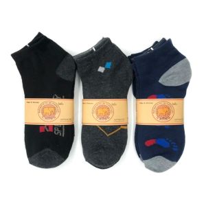 ถุงเท้า คลุมตาตุ่ม (แพ็ค 12คู่) แบ่งขาย6คู่ ถุงเท้าแฟชั่น ถุงเท้านักเรียน ช/ญ ใส่ได้ FREE SIZE 34-45