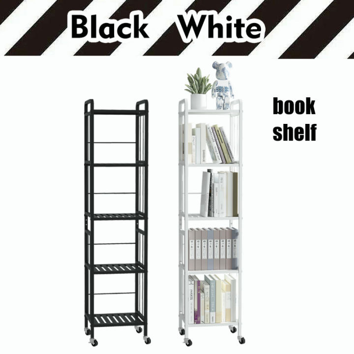 bookshelf bookcase storage book rack floorstanding desktop combination