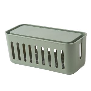 Yard Sale - Wire Organizer Box Power Cord Socket USB Cable Storage Box Kotak Simpanan Wayar Home Organizer 电源线收纳盒 置物架