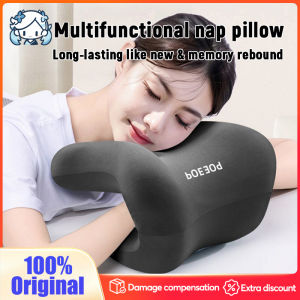 Memory Foam Nap Pillow Neck Protection Back Nap Pillow Lunch Break Sitting Back Sleeping Pillow