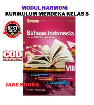 Modul Harmoni Bahasa Indonesia Kelas 8 SMP / MTS kurikulum Merdeka