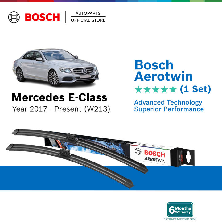 Bosch A243S Aerotwin Plus Wiper Set for MercedesBenz E-Class W213 (24"/22")
