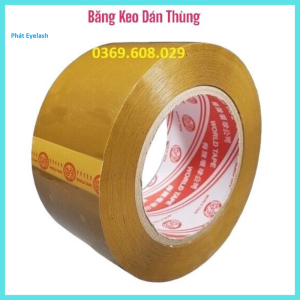 1 Cuộn Băng Keo Băng Dính Keo Dán Thùng băng keo Đóng HàngBăng keo Cuộn Loại Dày _ 1 lốc Nặng 2kg/cây=6 cuộn