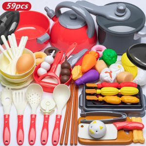 Mainan Masak Masakan Kitchen Set Anak Mainan Dapur Anak Cooking Set 108pcs