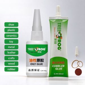 Original TREE FROG 502 Oily Glue Strong Super Glue 60g Plastic Woodworking Ceramic Metal Welding Glue
