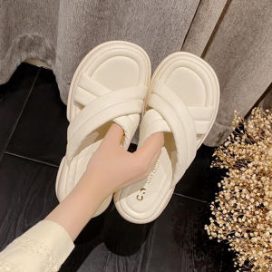 Sheii รองเท้าแตะสายไขว้ เสริมพื้นหนา น้ำหนักเบาใส่สบายมาก  โทนสีมินิมอลแมทช์ง่ายได้ทุกลุคทุกสไตล์ ใส่แล้วเท้าเรียว ราคาถูกมากต้องจัดเข้ามาน้าาาา