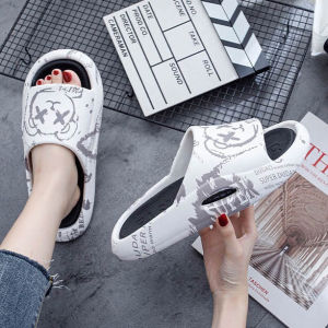 Xishop นิวคอลเลคชั่น 🛒 รองเท้าแตะแฟชั่น รองเท้าแตะชาย ขาวดำ/ขาวส้ม แมทได้ทุกชุด ละมุนมากค่า พร้อมจัดส่งทั่วไทย💦