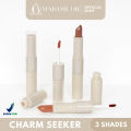MADAME GIE CHARMSEEKER 2IN1 OMBRE LIPSTICK LIPCREAM MATTE FINISH LIP MATTE. 