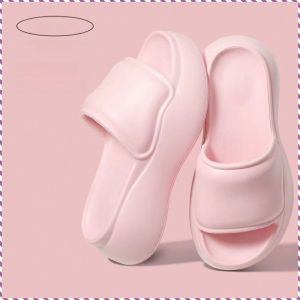 รองเท้าแตะพื้นหนา แฟชั่น รองเท้าแตะ eva ความรู้สึกเหยียบย่ํา สะดวกสบาย เพิ่มความสูงและป้องกันการลื่น