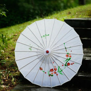 Silk Cloth Decorative Umbrella Children Ancient Umbrella Ancient Style Craft Chinese Paper Umbrella