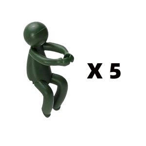 5ชิ้น คลิปพลาสติกยึดพืชดอกไม้ ขาตั้งพืชน้ำ ตู้ปลา ติดขอบถ้วย คงที่ตกแต่งการเพาะปลูกพืช สำหรับวาง ขยายพืชน้ำ