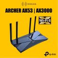 TP-Link Archer AX53 AX3000 WiFi 6 Wireless Mesh Router | Gigabit Ports | EasyMesh Support | Strong Signal | App Setup. 